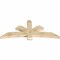 Ekena Millwork Davenport Rough Sawn Timber Gable Bracket, Douglas Fir, 72"W x 30"H x 4"D x 6"F, 10/12 Pitch GBW072X30X0406DAV00RDF - alternate 5